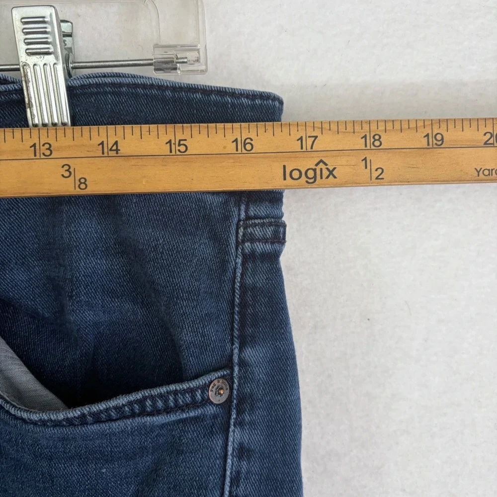 rag & bone Fit 2 Slim Jeans Mens 34 Blue Strummer Dark Wash Stretch Denim